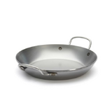 Leche-frites rond 2 anses en acier carbone plus o 24 cm