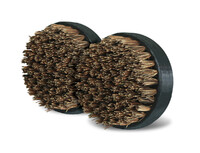 Lot de 2 tetes de rechange pour tampon a recurer pour grille de barbecue