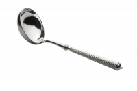 Louche a potage CABLE haut argentee