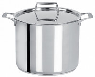 Marmite 26 cm 2 anses classique Castelpro avec couvercle inox