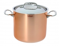 Marmite cuivre inox a couv.o20cm