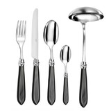 Menagere de 49 pieces Diana nacre noirsans ecrin