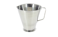 Mesure inox graduee avec pied 2l