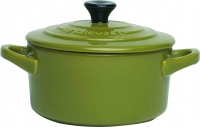 Mini cocotte ceramique 10 cm Basilic