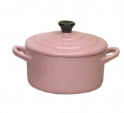 Mini cocotte ceramique 10 cm Rose