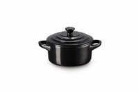 Mini-Cocotte ronde 10 cm noir ebene