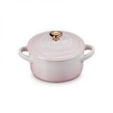 Mini-Cocotte Ronde Bouton Cur 10Cm Shll Pink