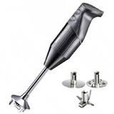 Mixeur plongeant M200 SwissLine Noir avec 3 embouts