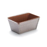 Moule a cake en inox perfore Air System® a fond demontable 15 x 8.6 x 7.5 cm ave