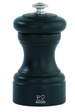 Moulin a Poivre Manuel 10 cm en Bois Noir Mat BISTRO