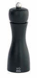 Moulin a poivre manuel Tahiti en bois de hetre Noir Mat 15 cm