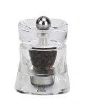 Moulin a Poivre Manuel en Acrylique transparent Baltic 8 cm