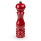 Moulin a poivre manuel en bois, Uselect laque rouge passion, 22 cm - 9in