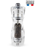Moulin a poivre manuel Vittel Acrylique transparent 16 cm