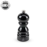 Moulin a Sel Manuel 12 cm en Bois Laque Noir PARIS U'SELECT Mecanisme Zirlion