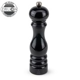 Moulin a Sel Manuel 22 cm en Bois Laque Noir PARIS U'SELECT Mecanisme Zirlion