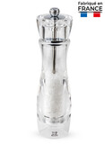Moulin a Sel Manuel 23 cm en Acrylique Transparent Vittel