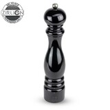 Moulin a Sel Manuel 30 cm en Bois Laque Noir PARIS U'SELECT Mecanisme Zirlion