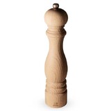 Moulin a sel manuel en bois et son sel des Alpes, 30 cm - 12in.