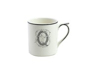 Mug Q FILET BLEU MONOGRAMME