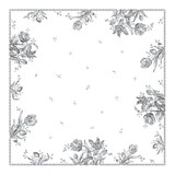 NAPPE CARREE 170x170 TULIPES