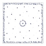 Nappe carree Collection L'Archipel Sentimental par Jean-Charles de Castelbajac