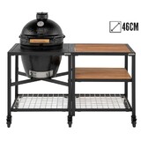 Pack LARGE ONYX avec l'Egg Large, la table modulaire et l'extension a roulettes