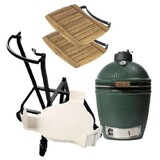 Pack LARGE avec l'Egg Large, le chariot a roulettes, les tablettes laterales en acacia & le conveggtor
