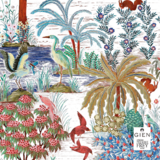 Paquet de 20 Serviettes en Papier Lunch 33x33 cm JARDIN DU PALAIS