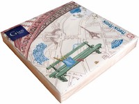 Paquet de 20 Serviettes en Papier Lunch 33x33 cm PARIS-PARIS