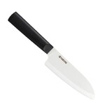 Petit Santoku 14 cm Chowa lame ceramique - manche noir