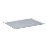 Plaque rectangle inox perfore  40x30