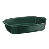 Plat moyen rectangulaire Ultime en ceramique 36,5x23,5 cm Cedre