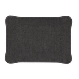 Plateau Acrylique 19 x 13 cm Lin Gris