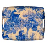 Plateau Acrylique 54 X 43 cm Gaia - Bleu