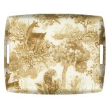 Plateau Acrylique 54 X 43 cm Gaia - Naturel