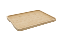 Plateau de service avec poignees en Bambou alimentaire - 40 x 30 cm