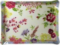 Plateau acrylique grand modele 46x36cm MILLEFLEURS