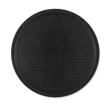 Plateau Limo O 36 cm Croco Noir