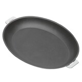 Poele Ovale 35 cm Inox Anti-Adherent EXCELISS Mutine Amovible