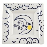 Porte-cartes, grand modele "Lunes" Collection L'Archipel Sentimental par Jean-Ch