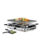 Raclette 8 personnes-Grill en pierre de granit Spring