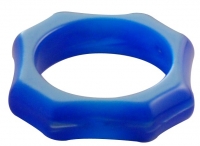 Rond de serviette nacre bleu azur