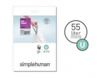 Paquet de 20 sacs poubelle 55 L (modele U)