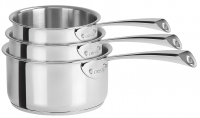 Coffret de 3 Casseroles 16 a 20 cm Inox Casteline Fixe
