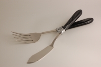 Service a  poisson Diana nacre noir