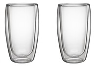 Set de 2 tasses latte Macchiato 35 cl 14 cm