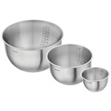 Set de 3 bols sans couvercle ZWILLING FRESH & SAVE, S/M/L, Acier inoxydable