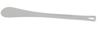 Spatule blanche en polyglass l. 40cm