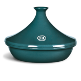 Tajine en ceramique 32 cm Bleu Feu Doux